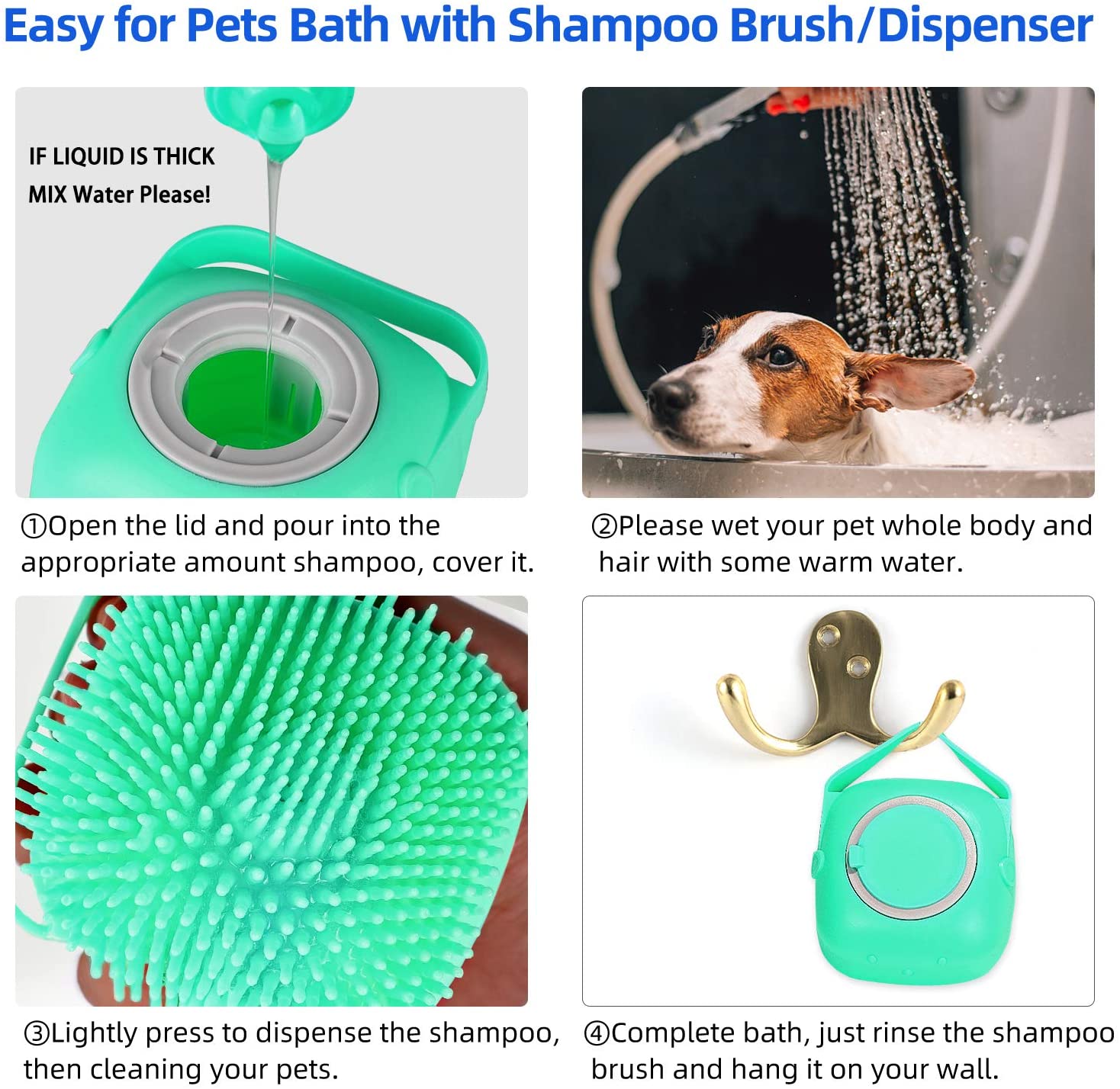 Squeaky Clean Shampoo Brush